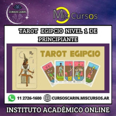 Curso Online de Tarot Egipcio Nivel 1 (Principiante)